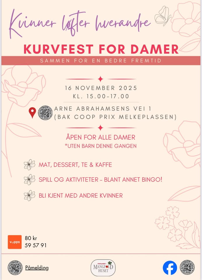Kurvfest for damer – Kvinner løfter hverandre – bilde 1