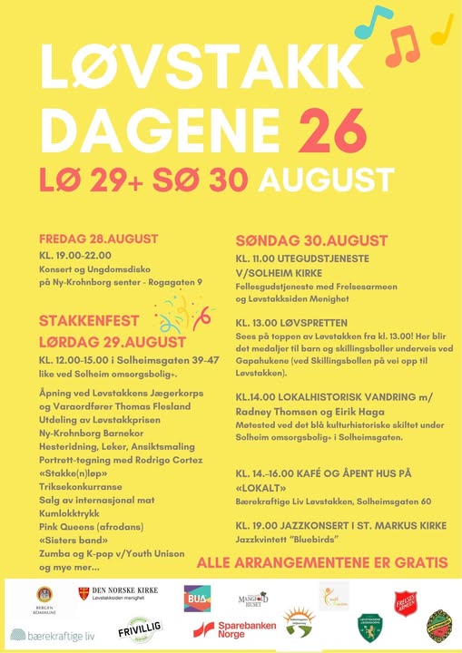Løvstakkdagene 2026